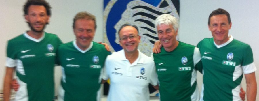 Atalanta Gasperinie e Staff Tecnico